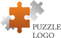 Puzzle Logo Template download