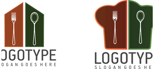 Restaurant Shapes Logo Template download