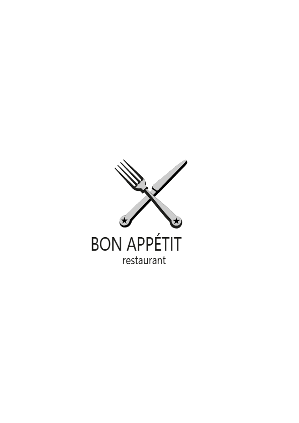 Restaurant with Fork & Knife Logo Template download