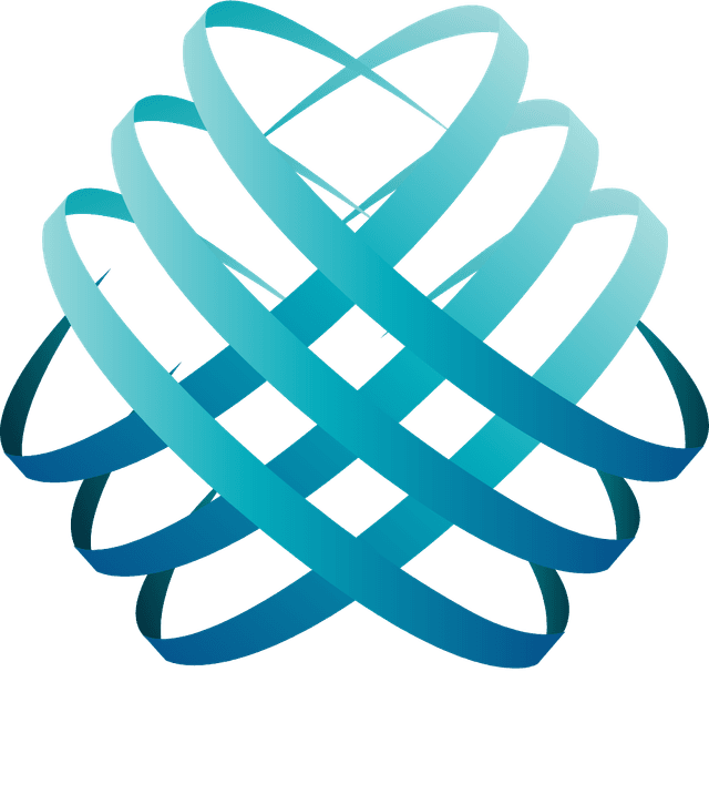 ribbon nested circle company Logo Template download