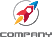 Rocket Logo Template download
