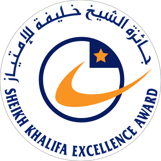 Sheikh Khalifa Excellence Award Logo download