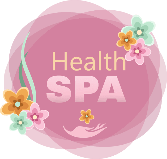Spa Flowers Logo Template download