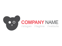 Teddy Bear Logo Template download