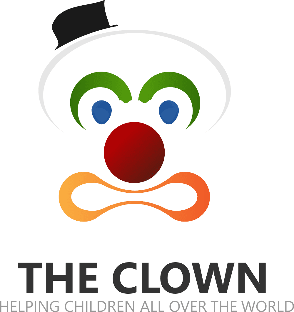 The Clown Child Care Logo Template download