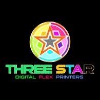 Three Star Printers Logo download