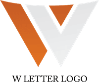 V W Letter Logo Template download