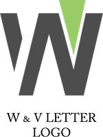 W V Letter Logo Template download