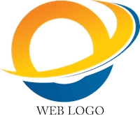 Web E Logo Template download