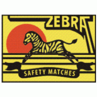 Zebra Safety Matches Logo download