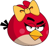 Happy Angry Bird Logo download