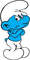 Smurf Logo download
