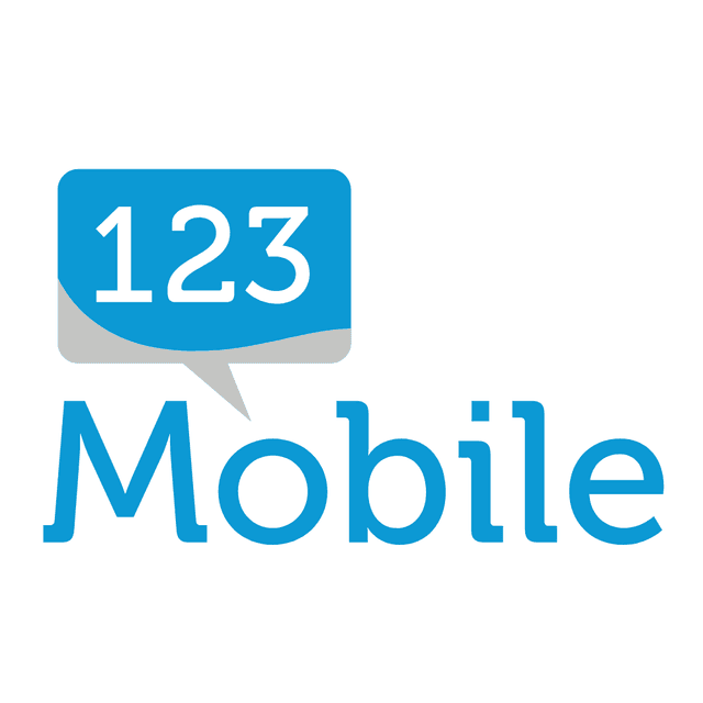 123 Mobile Logo download