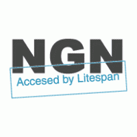 Alcatel NGN. Accessed By Litespan Logo download