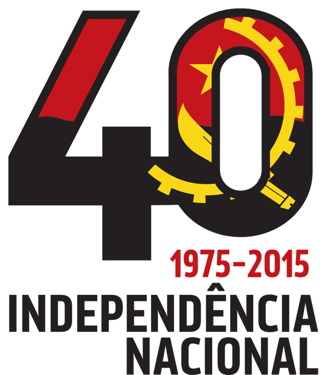Angola 40 anos Logo download