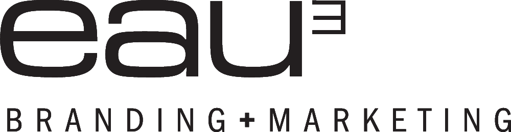 eau³ | Branding + Marketing Logo download