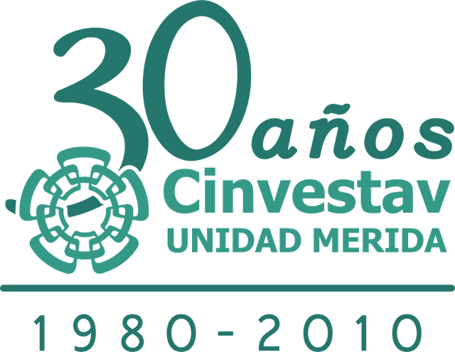 Cinvestav Unidad Merida 30 Aniversario Logo download