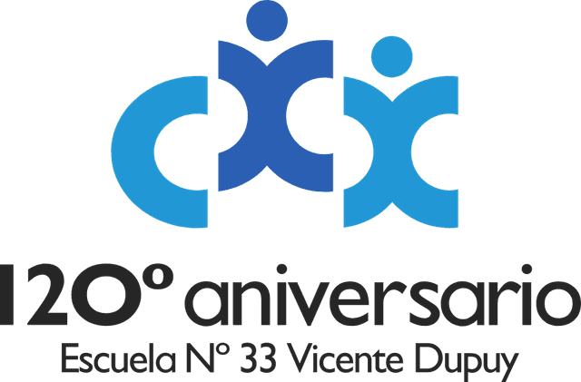 ISOLOGO 120º ANIVERSARIO ESCUELA VICENTE DUPUY Logo download