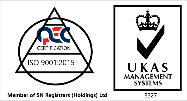 QEC UKAS ISO 9001 - 2015 MANAGEMENT SYSTEM Logo download