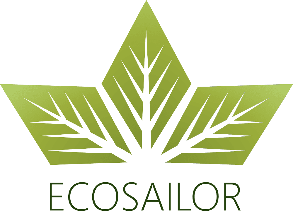 Green Ecosailor Logo Template download