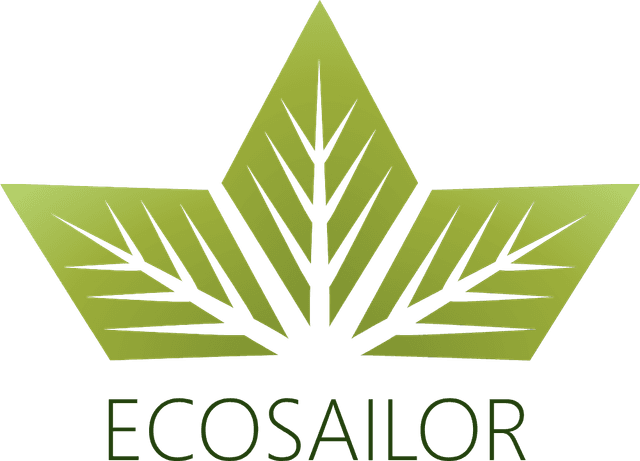 Green Ecosailor Logo Template download