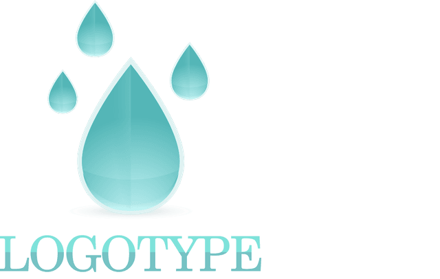 Raindrop Logo Template download