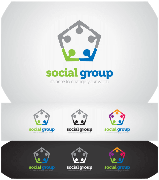 Social Group Logo download