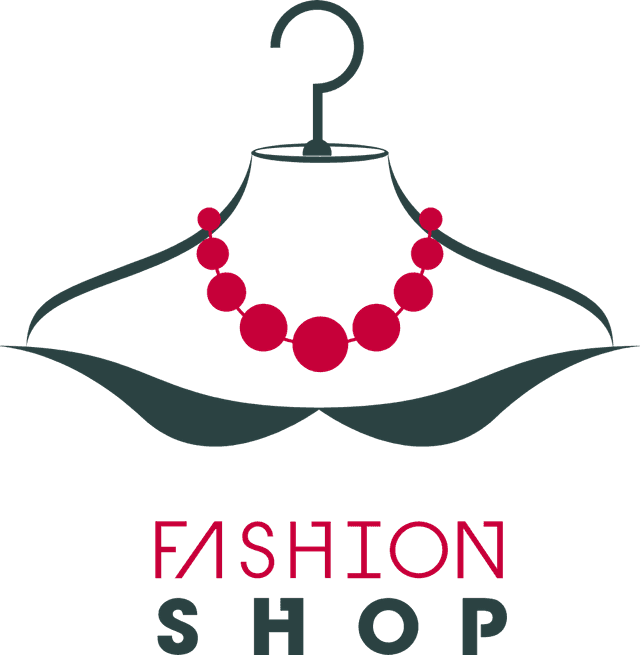 fashion shop necklace Logo Template download