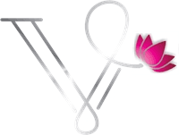 Jewellery V Fashion Flower Logo Template download