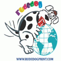 Rude Dog Print Logo download