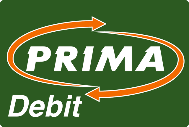 Prima debit green Logo download