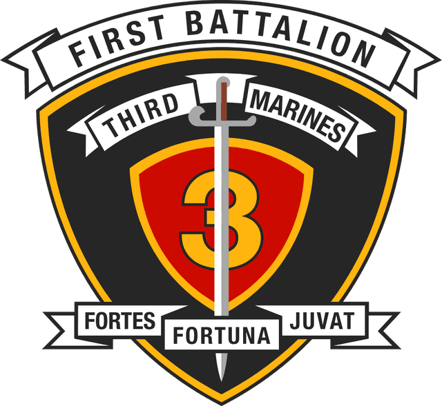 1st Battalion 3rd Marine Regiment USMC Logo download