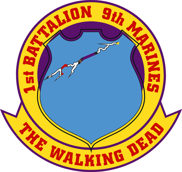 1st Battalion 9th Marine Regiment USMC Logo download