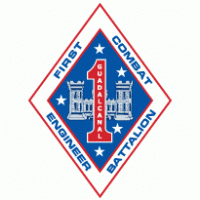 1st Combat Engineer Battalion USMC Logo download