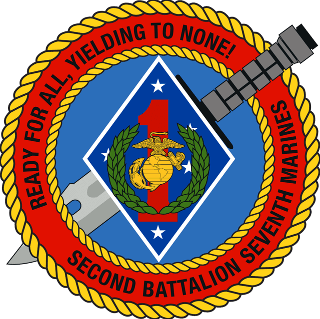 2nd Battalion 7th Marine Regiment USMC Logo download
