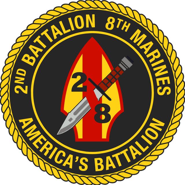 2nd Battalion 8th Marine Regiment USMC Logo download