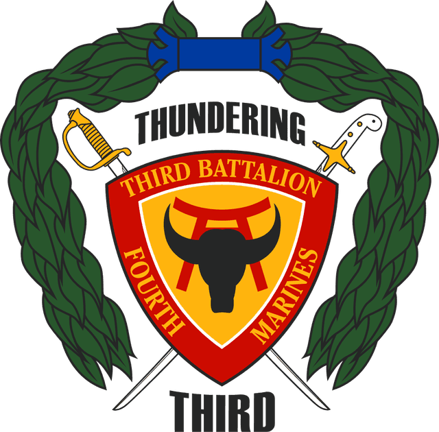 3rd Battalion 4th Marine Regiment USMC Logo download