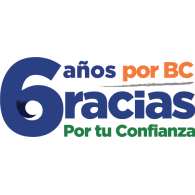 6 años por BC Gracias por tu confianza Logo download