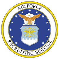 AIR FORCE RECRUITING EMBLEM Logo download
