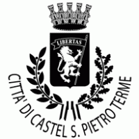 Castel San Pietro Terme Black White Logo download