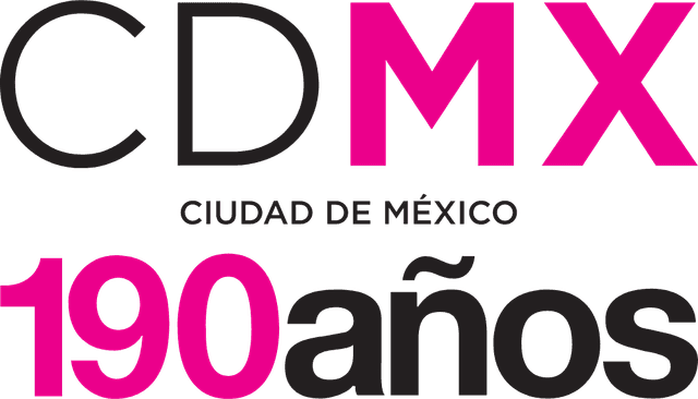 Ciudad de México 190 años Logo download