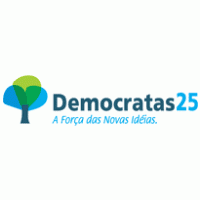 Democratas 25 Slogan Logo download