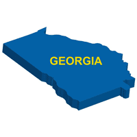 GEORGIA STATE MAP Logo download