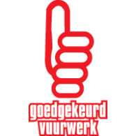 Goedgekeurd Vuurwerk Logo download