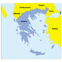 GREECE MAP Logo download