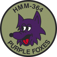 HMM-364 Purple Foxes Logo download