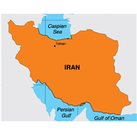IRAN MAP Logo download