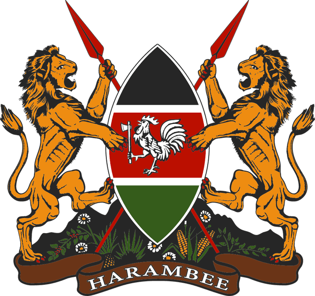 Kenya Coat of arms Logo download