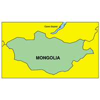 MONGOLIA MAP Logo download