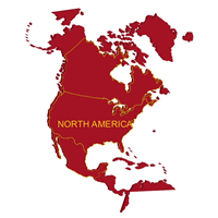 NORTH AMERICA MAP Logo download